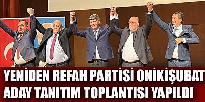 BAŞKAN AYDOĞAR KAHRAMANMARAŞ’I YENİDEN REFAH BELEDİYECİLİĞİ İLE BULUŞTURACAĞIZ