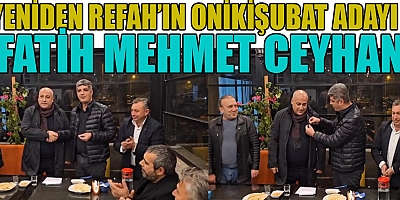 BAŞKAN AYDOĞAR, ONİKİŞUBAT'TA FORVETİMİZ FATİH MEHMET CEYHAN