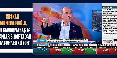 BAŞKAN BALCIOĞLU, “BİZİM TEK İSTEDİĞİMİZ ÇALIŞMAK”