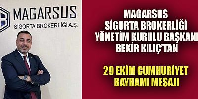 BAŞKAN BEKİR KILIÇ CUMHURİYET, BAĞIMSIZLIK VE HÜRRİYETİN SEMBOLÜDÜR