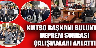 BAŞKAN BULUNTU “ŞEHRİMİZ VE İŞ DÜNYAMIZIN SORUNLARI İÇİN ÖZVERİYLE ÇALIŞIYORUZ”