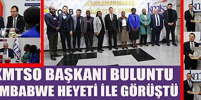 BAŞKAN BULUNTU ZİMBABWE İLE İLİŞKİLERİMİZİ GELİŞTİRECEĞİZ