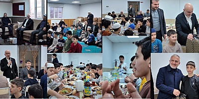 BAŞKAN BURAK GÜL, KUR'AN KURSU ÕĞRENCİLERİNİ ZİYARET ETTİ 