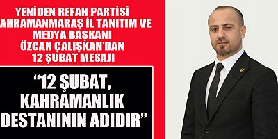 BAŞKAN ÇALIŞKAN: İMKÂNSIZ DENİLEN HER ŞEY, İNANMIŞ BİR MİLLET İÇİN MÜMKÜNDÜR