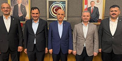 BAŞKAN ÇETİN’DEN MİLLETVEKİLİ VAHİT KİRİŞCİ’YE TBMM’DE ZİYARET