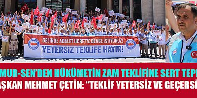 BAŞKAN ÇETİN: SADAKA DEĞİL, EMEĞİMİZİN KARŞILIĞINI İSTİYORUZ