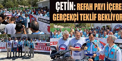 Memur-Sen ve Eğitim-Bir-Sen Şube Başkanı Mehmet Çetin