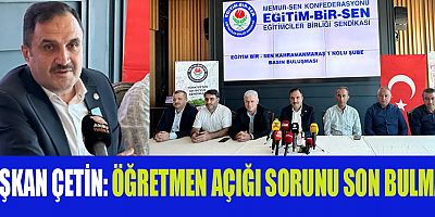 BAŞKAN ÇETİN: ÜCRET DENGESİZLİĞİ GİDERİLMELİ, DERS ÜCRETLERİ ARTIRILMALI