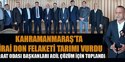 BAŞKAN ÇETİNKAYA ÇİFTÇİ ÜRETİMDEN KOPMA NOKTASINDA 