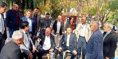 BAŞKAN ÇEVİK, ESNAFIN SORUNLARINI DİNLEDİ