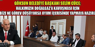 BAŞKAN CÜCE MÜJDEYİ VERDİ: NE GEREKİYORSA YAPARIZ