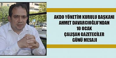 BAŞKAN DAVARCIOĞLU BASIN MENSUPLARI BÜYÜK BİR ÖZVERİYLE GÖREV YAPIYOR