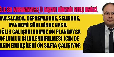  BAŞKAN DEMİRCİ “10 OCAK ÇALIŞAN GAZETECİLER GÜNÜ KUTLU OLSUN”