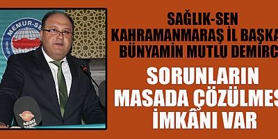 BAŞKAN DEMİRCİ: “BİZİM KAYBEDECEK İKİ YILIMIZ DAHA YOK!”