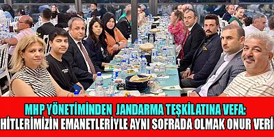 BAŞKAN DEMİRÖZ: AYNI SOFRADA OLMAKTAN BÜYÜK ONUR DUYDUK