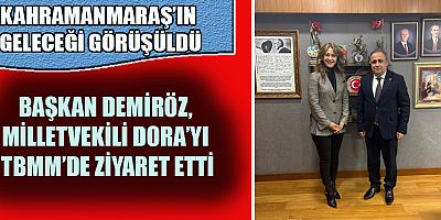 BAŞKAN DEMİRÖZ, MİLLETVEKİLİ  KARAKOÇ DORA’YLA VERİMLİ BİR GÖRÜŞME GERÇEKLEŞTİRDİ