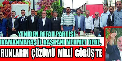 BAŞKAN DERE “YAŞANABİLİR BİR TÜRKİYE İÇİN, YENİDEN BÜYÜK TÜRKİYE İÇİN, ZAFER YAKINDIR”