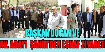  BAŞKAN DOĞAN AK PARTİYE OLAN GÜVEN HER GEÇEN GÜN ARTIYOR