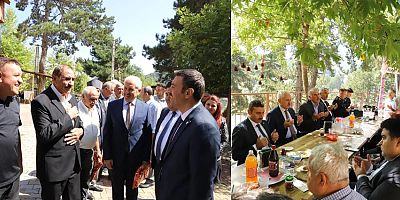 BAŞKAN DOĞAN, GAZİLER İLE BİR ARAYA GELDİ