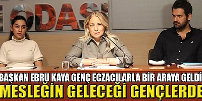 BAŞKAN EBRU KAYA GELECEK GENÇLERDE, UMUDUMUZ ONLARDA