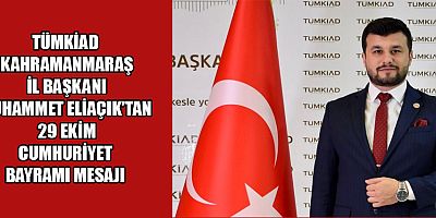 BAŞKAN ELİAÇIK CUMHURİYET SADECE BİR YÖNETİM BİÇİMİ DEĞİL BİR YAŞAM TARZIDIR