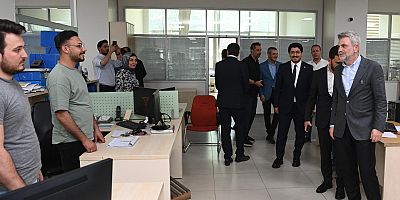BAŞKAN FIRAT GÖRGEL, BÜYÜKŞEHİR PERSONELLERİYLE BAYRAMLAŞTI