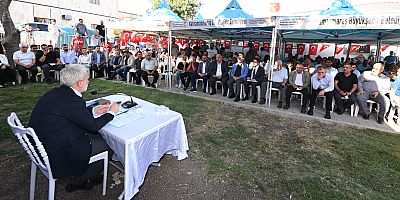 BAŞKAN FIRAT GÖRGEL “KAHRAMANMARAŞ’IMIZI GELECEĞE GÜÇLÜ YATIRIMLARLA HAZIRLIYORUZ”