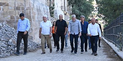 BAŞKAN FIRAT GÖRGEL  “TARİHİ KAHRAMANMARAŞ KALEMİZDE ÇALIŞMALAR TAMAMLANIYOR”