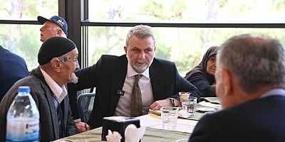 BAŞKAN FIRAT GÖRGEL:  “YAŞLILARIMIZIN GÜNLÜK YAŞAMLARINI ÇALIŞMALARIMIZLA KOLAYLAŞTIRMA GAYESİNDEYİZ”