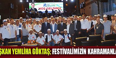BAŞKAN GÖKTAŞ’TAN ÇALIŞANLARA TEŞEKKÜR: “EMEĞİNİZE VE YÜREĞİNİZE SAĞLIK”