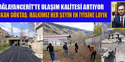BAŞKAN GÖKTAŞ:  YOL BAKIM VE ONARIM ÇALIŞMALARI HIZ KESMEDEN DEVAM EDİYOR