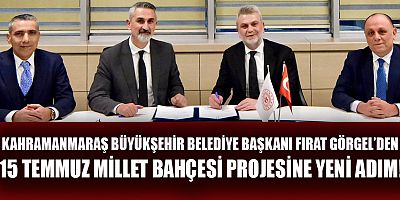  BAŞKAN GÖRGEL: 15 TEMMUZ MİLLET BAHÇESİ SPOR VADİSİNE DÖNÜŞÜYOR