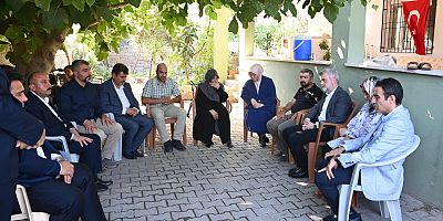BAŞKAN GÖRGEL, 15 TEMMUZ ŞEHİDİ ERGÜVEN’İN AİLESİNİ ZİYARET ETTİ