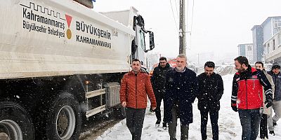 BAŞKAN GÖRGEL “222 ARAÇ VE 330 PERSONELLE SAHADAYIZ”