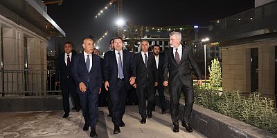 BAŞKAN GÖRGEL, ADALET BAKANI YILMAZ TUNÇ’U AĞIRLADI