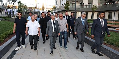 BAŞKAN GÖRGEL, AZERBAYCAN MAHALLESİ’NDE YÜRÜTÜLEN ÇALIŞMALARI İNCELEDİ