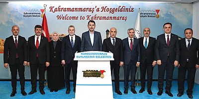 BAŞKAN GÖRGEL, BAKAN KURUM’U AĞIRLADI