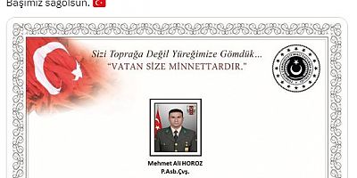 BAŞKAN GÖRGEL: “BAŞIMIZ SAĞ OLSUN”