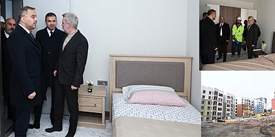 BAŞKAN GÖRGEL, BİNEVLER’DEKİ TOPLU KONUT ALANINI İNCELEDİ