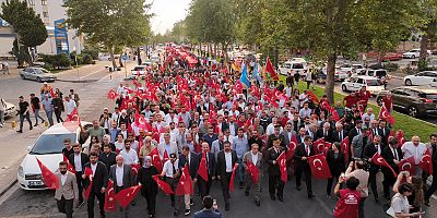BAŞKAN GÖRGEL: “BİRLİK HÂKİMİYETTİR, HÂKİMİYET MİLLETİNDİR”