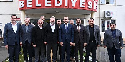 BAŞKAN GÖRGEL’DEN ÇAĞLAYANCERİT BELEDİYESİNE ZİYARET