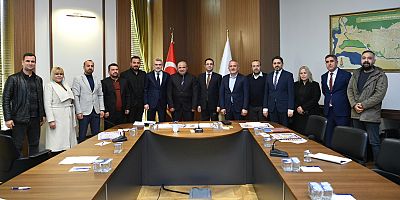 BAŞKAN GÖRGEL, DEREPAZARI ESNAF TEMSİLCİLERİYLE BİR ARAYA GELDİ