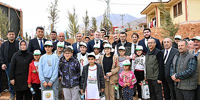 BAŞKAN GÖRGEL “DİKTİĞİMİZ HER FİDAN GELECEĞE UMUT VE MİRAS”