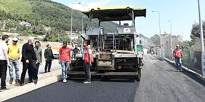 BAŞKAN GÖRGEL, DOĞU-BATI ULAŞIMINI GÜÇLENDİRECEK ÇALIŞMALARI YERİNDE İNCELEDİ