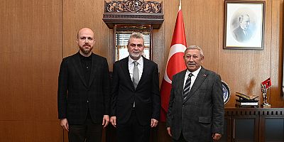BAŞKAN GÖRGEL, DÜNYA ETNOSPOR KONFEDERASYONU BAŞKANI ERDOĞAN’I AĞIRLADI