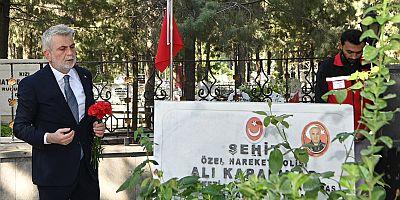 BAŞKAN GÖRGEL “GAZİLERİMİZ, MİLLETİMİZİN SARSILMAZ İRADESİDİR”