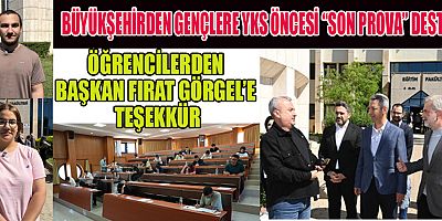 BAŞKAN GÖRGEL, GENÇLERİN HEYECANINA ORTAK OLDU