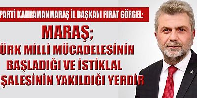 BAŞKAN GÖRGEL'İN 12 ŞUBAT KURTULUŞ BAYRAMI MESAJI