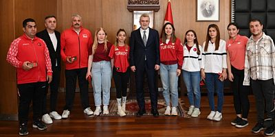 BAŞKAN GÖRGEL : KAHRAMANMARAŞLI SPORCULAR DÜNYAYA İLHAM OLUYOR