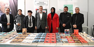 9. Uluslararası Kahramanmaraş Kitap Fuarı’nı ziyaret ederek vatandaşlar ve yazarlarla bir araya gelen Başkan Görgel